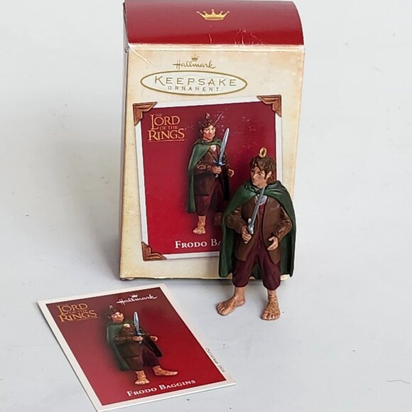 2004 Hallmark Keepsake Ornament - Frodo Baggins (from The Lord of the Rings) - Picture 1 of 11